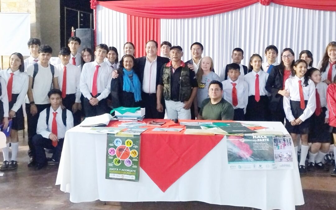 Estudiantes presentan proyecto educativo sobre prevención de incendios