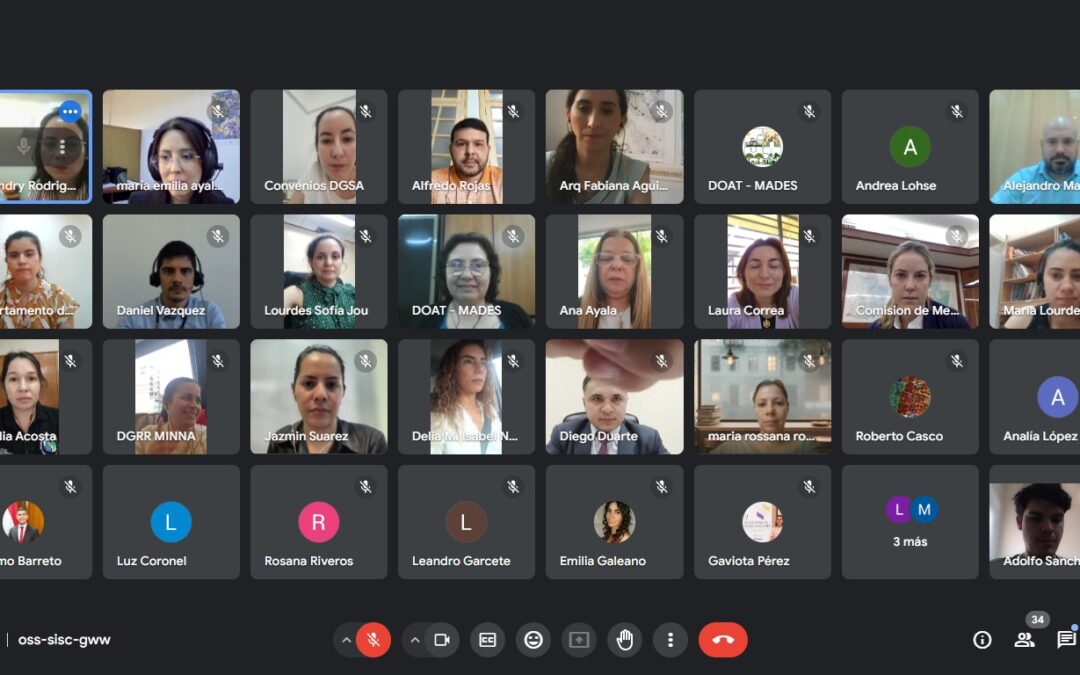 MADES impulsa mesa de trabajo para la elaboración del Primer Informe Bienal de Transparencia de Paraguay