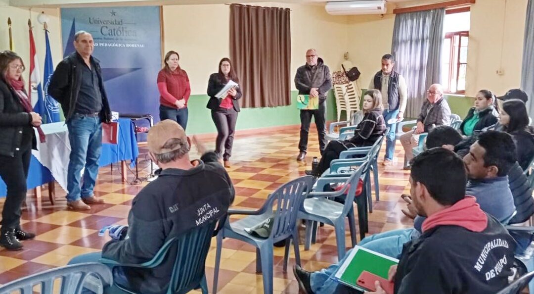 Técnicos del Mades impulsan reactivación del Consejo de Agua de la Cuenca Hídrica del Capiibary