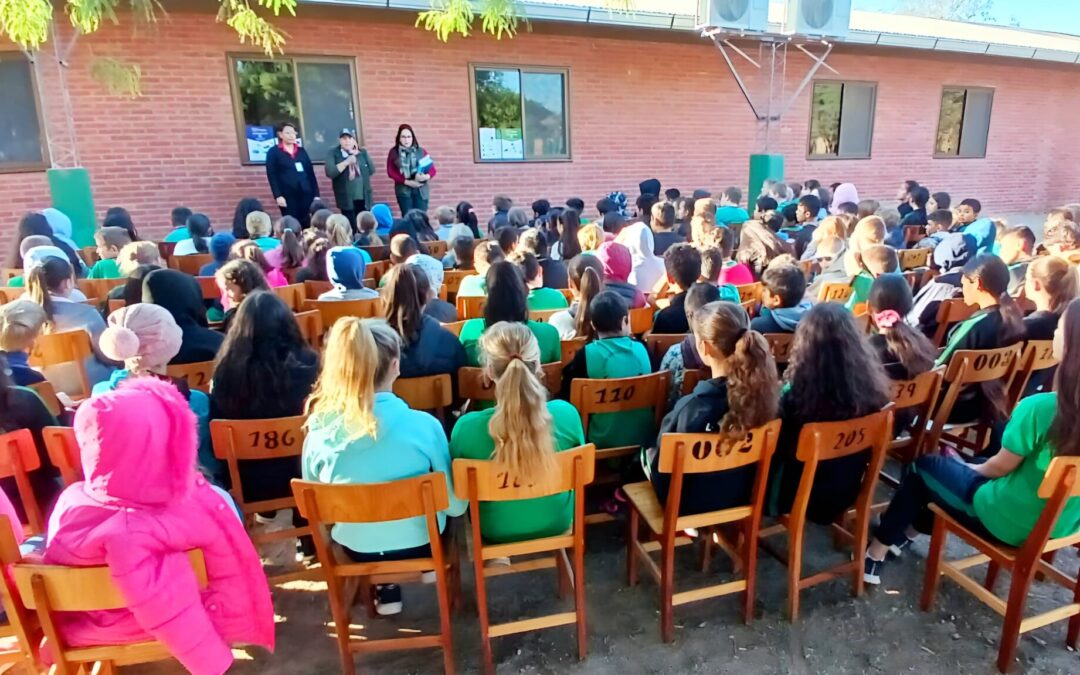 MADES capacita a estudiantes del Chaco en temas ambientales y prevención de quemas