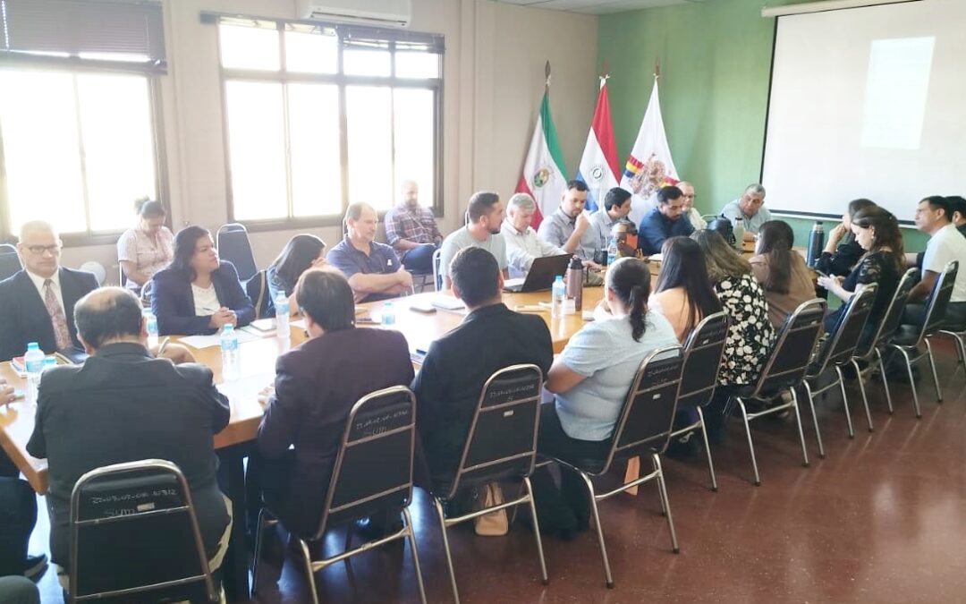 MADES participa en mesa técnica para mejorar la gestión del subembalse Poti’y