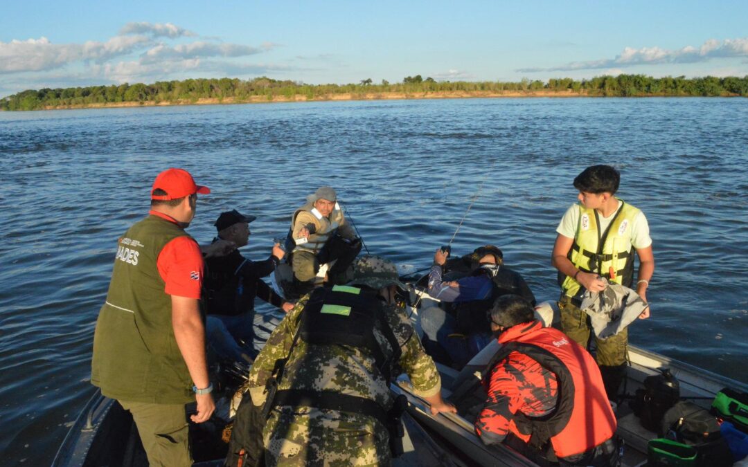 Controles en aguas del río Paraná