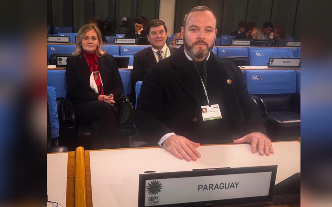 Paraguay refuerza cooperación ambiental en la COP16 y la FAO