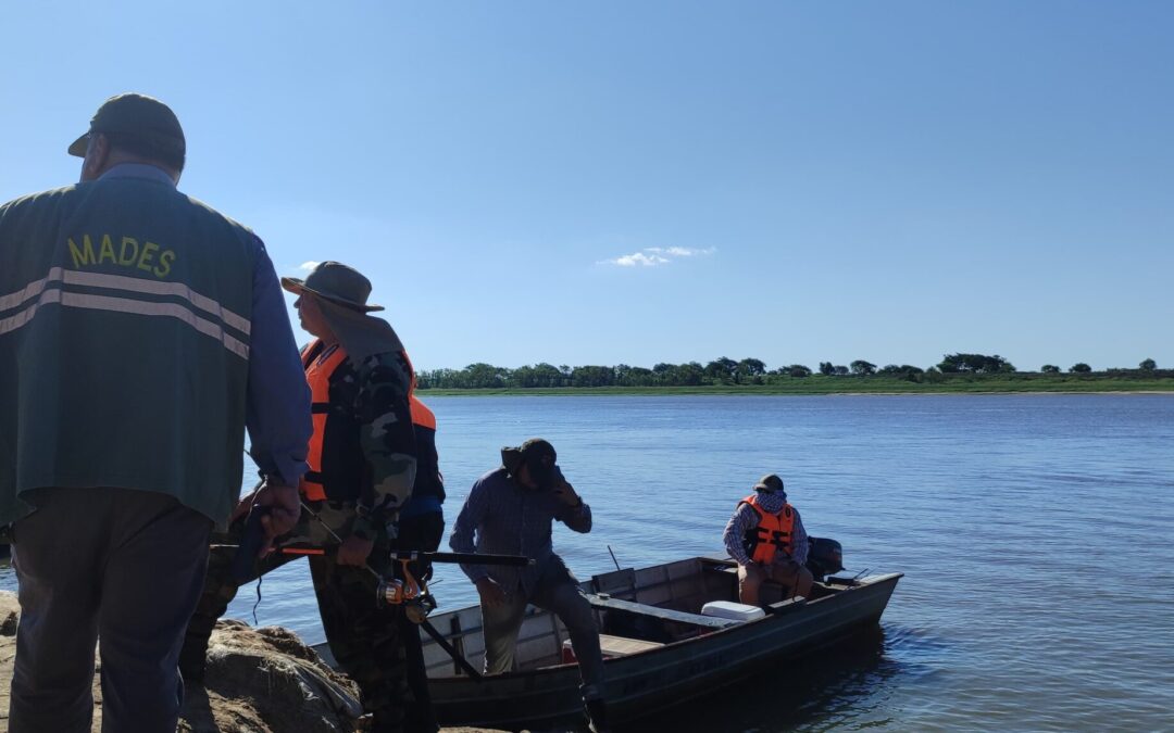 Controles del MADES para concienciar sobre la Ley de Pesca y Acuicultura