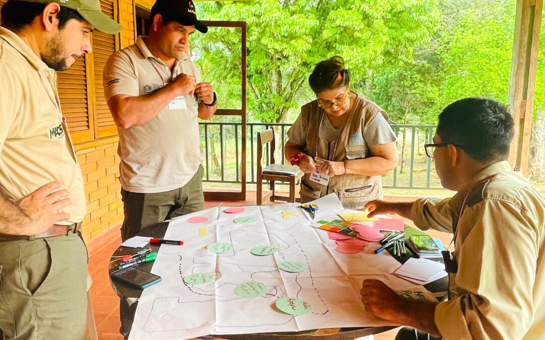 Guardaparques fortalecen sus capacidades en temas de salvaguardas ambientales y sociales y acciones de igualdad