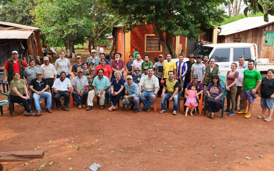Inician proceso de CCLPI para implementar huerta comunitaria sostenible en comunidad indígena Aché