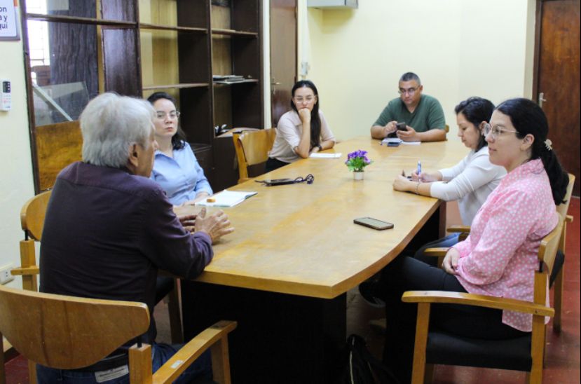 Reunión con actores para la medición del progreso de la NDC de Paraguay en el Sur del País