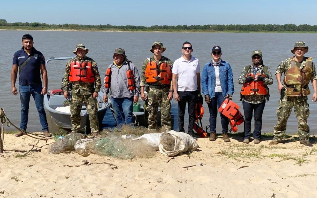 Veda Pesquera: Operativo del MADES en el río Paraguay refuerza la protección de los recursos pesqueros