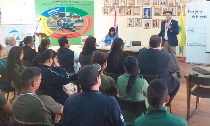 Desarrollaron taller sobre temas ambientales en Caacupé