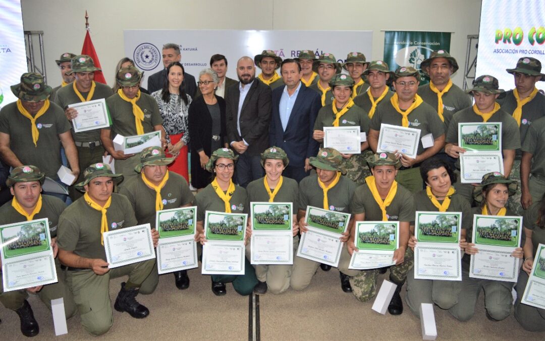 100 guardaparques fueron capacitados por expertos nacionales e internacionales