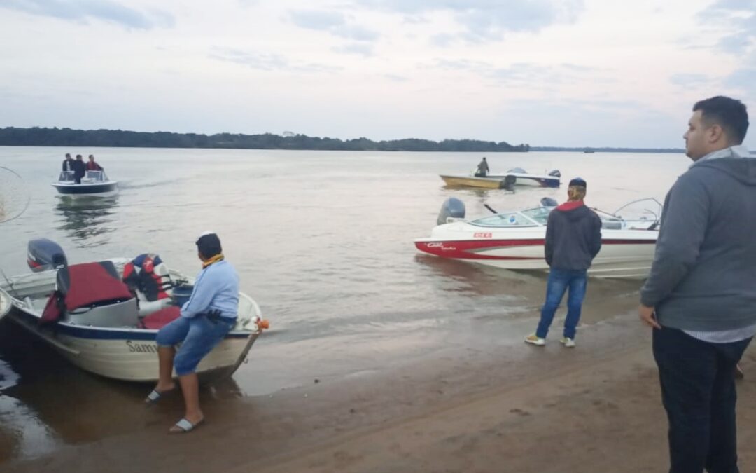 Realizan controles durante el “Décimo cuarto concurso de torneo de Pesca interna de Pirapó” en Ayolas
