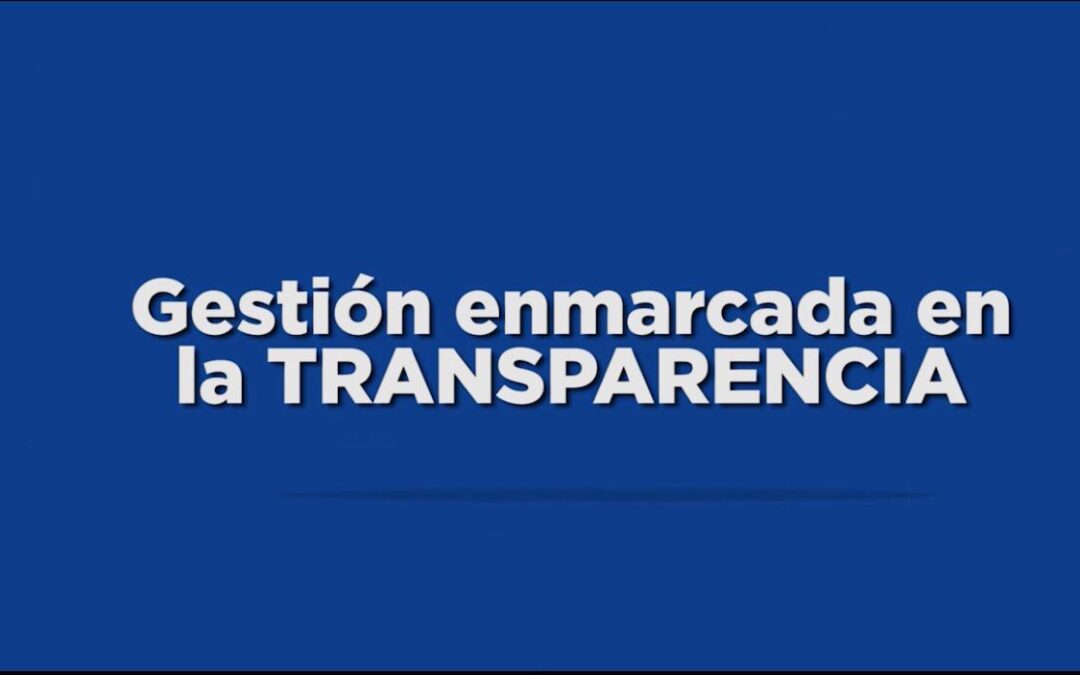 Gestión del MADES enmarcada en la transparencia institucional