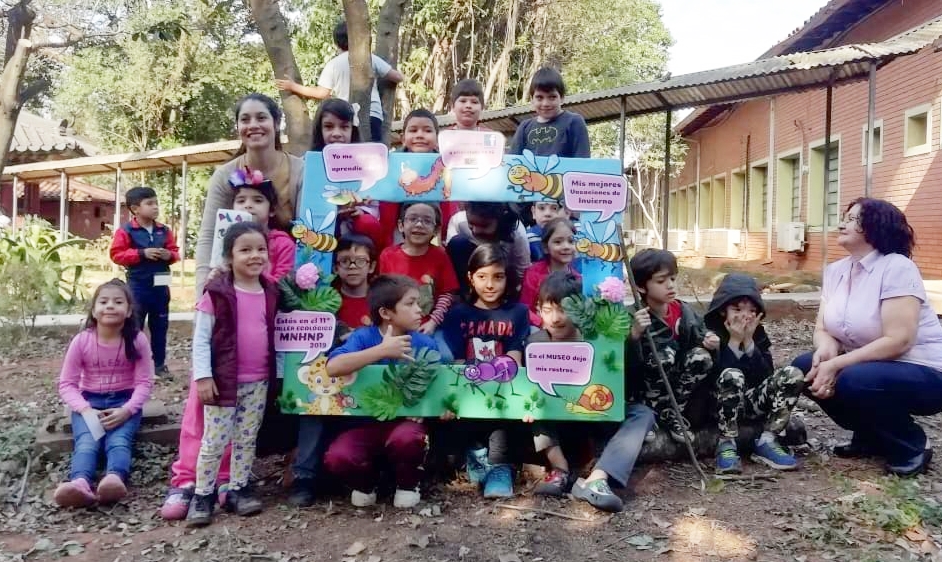 Conclusión positiva del “Taller Ecológico” desarrollado en el Museo del MADES