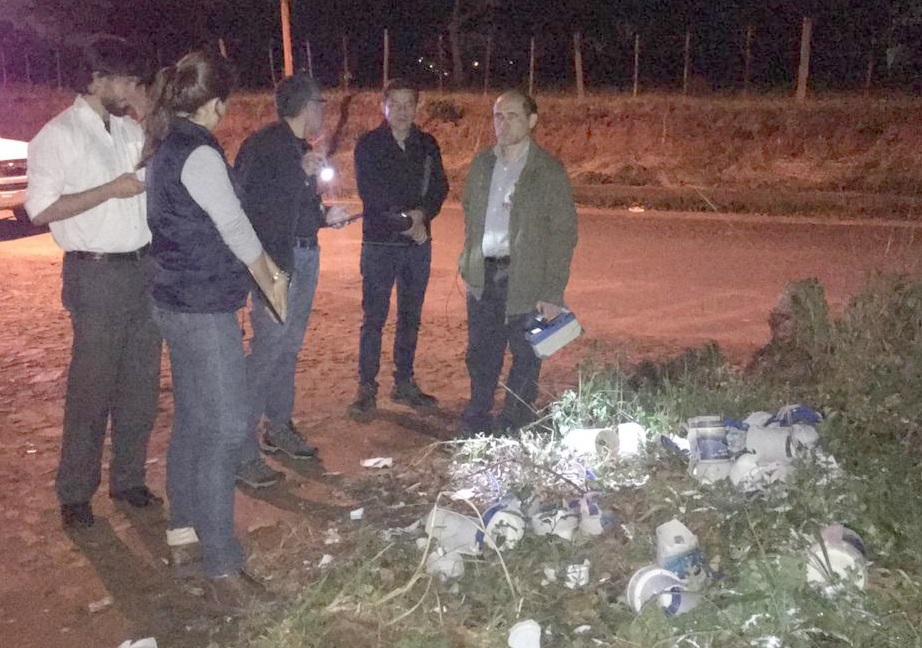 MADES fiscaliza disposición inadecuada de residuos