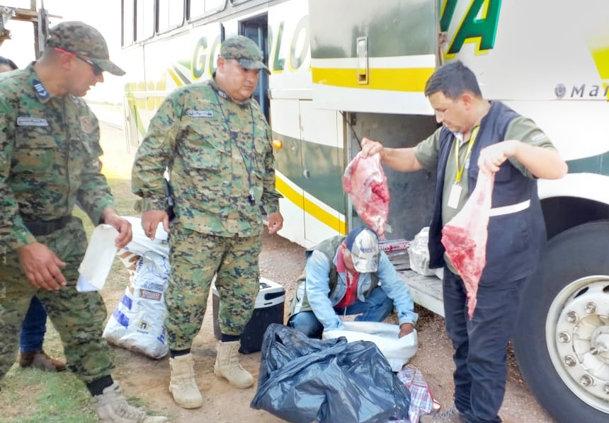 Decomisan animales silvestres faenados durante control realizado en Concepción