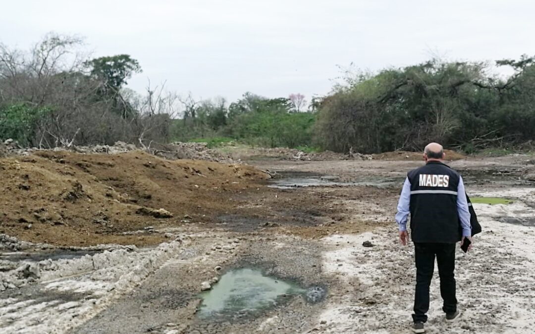 Vertedero sin licencia ambiental fue intervenido por el MADES