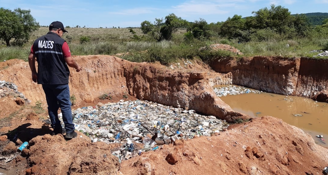 Intervienen vertedero municipal de Caapucú por mala disposición de residuos