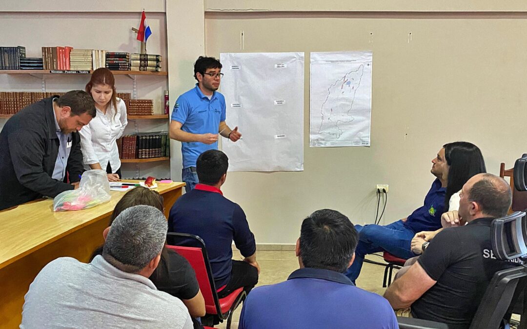 Socialización y diagnóstico del Plan de Ordenamiento Urbano y Territorial en los distritos de Aba’í y San Cristóbal