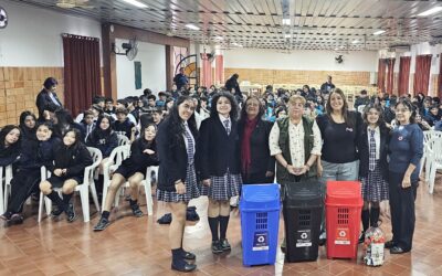 Capacitación sobre Gestión de Residuos en el Colegio Santa Teresita de Luque