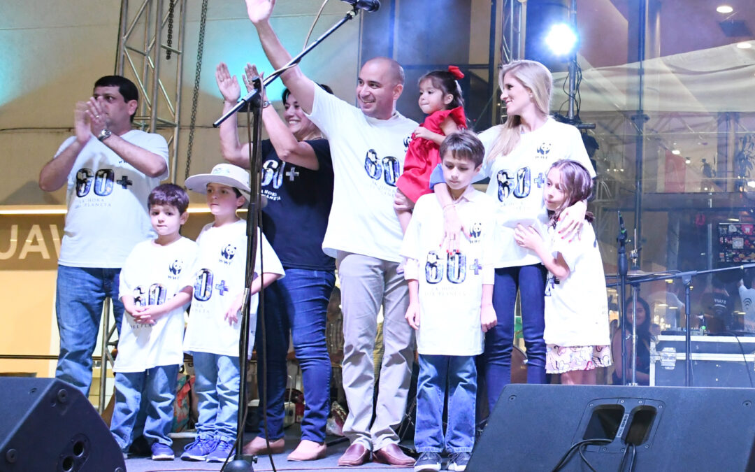 Conmemoraron “La Hora Del Planeta” con el apagón simbólico