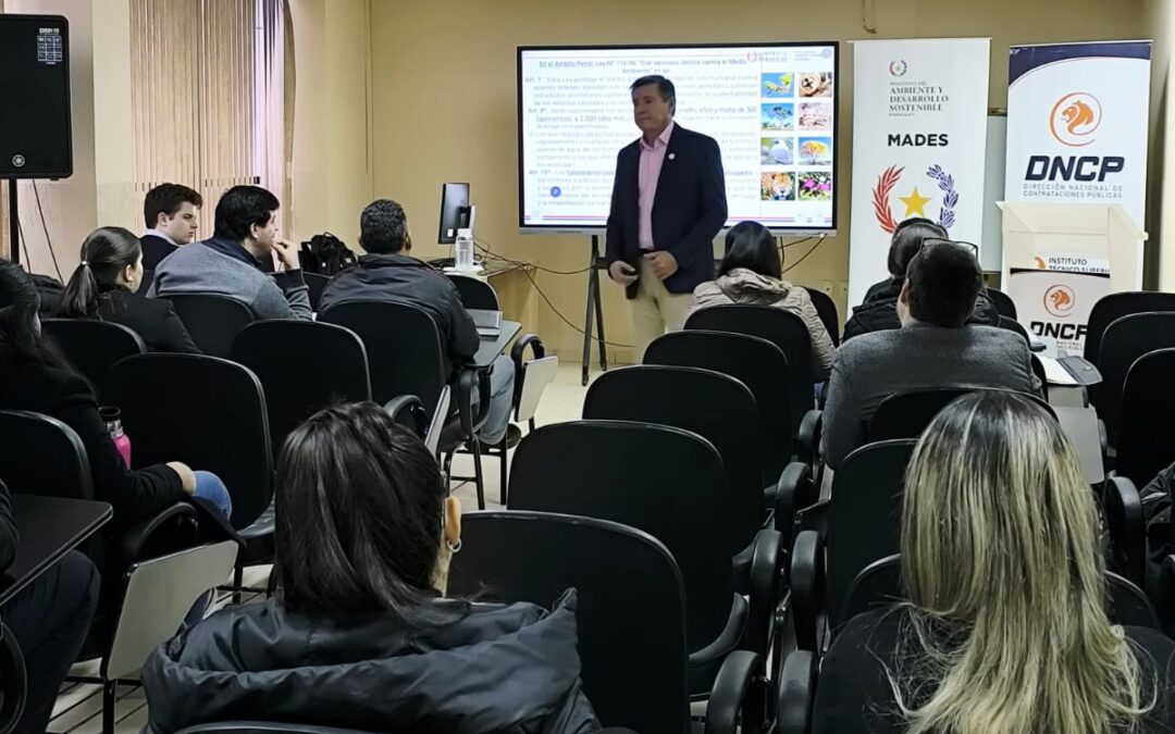 El MADES fortalece capacidades de la DNCP en materia ambiental