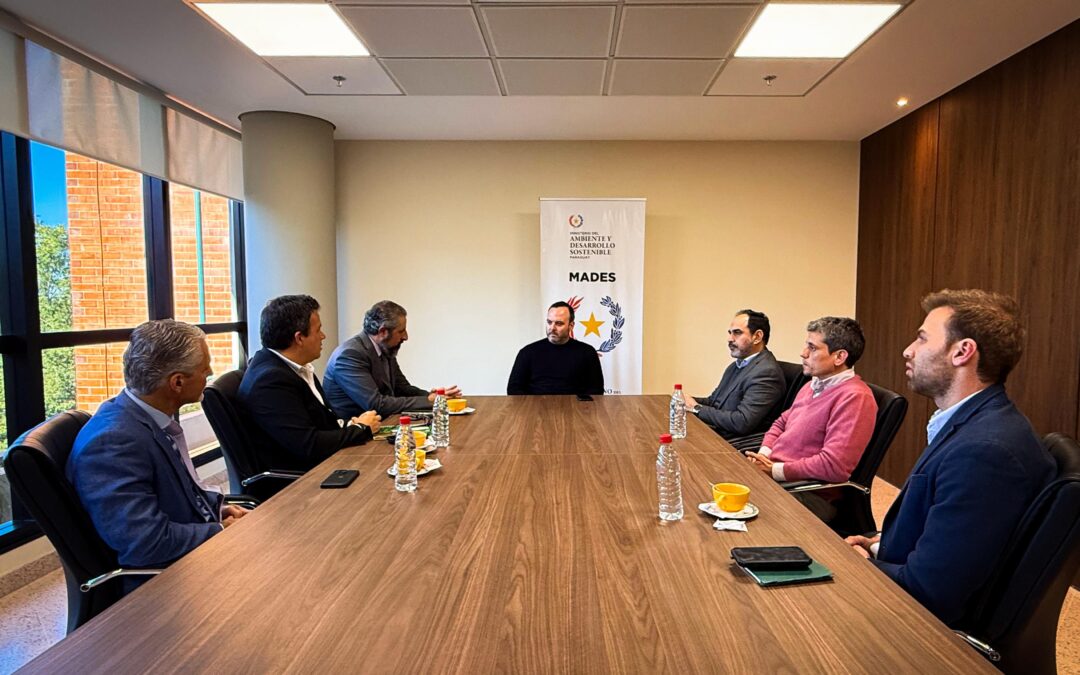 Ministro del MADES recibe a inversionistas interesados en proyectos de medición y fortalecimiento del mercado de carbono en Paraguay