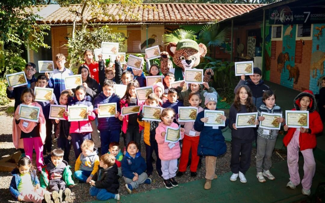 Madi acompañó la clausura de la colonia de vacaciones del Museo de Historia Natural