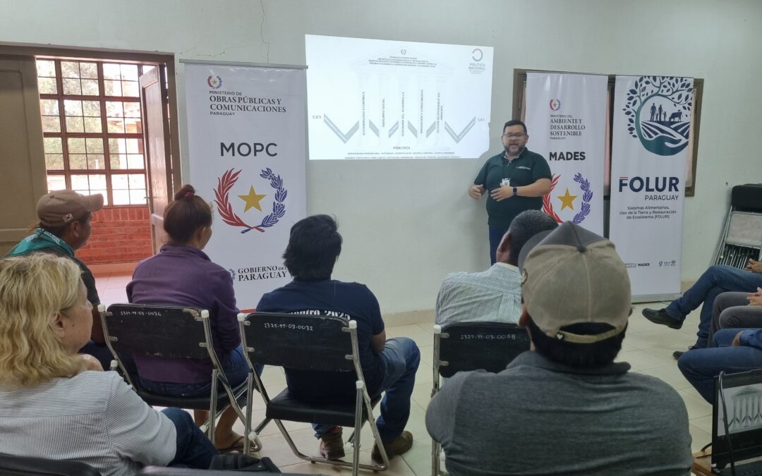 El Chaco y Ñeembucú participan en la construcción de la Política Nacional de Desarrollo Sostenible