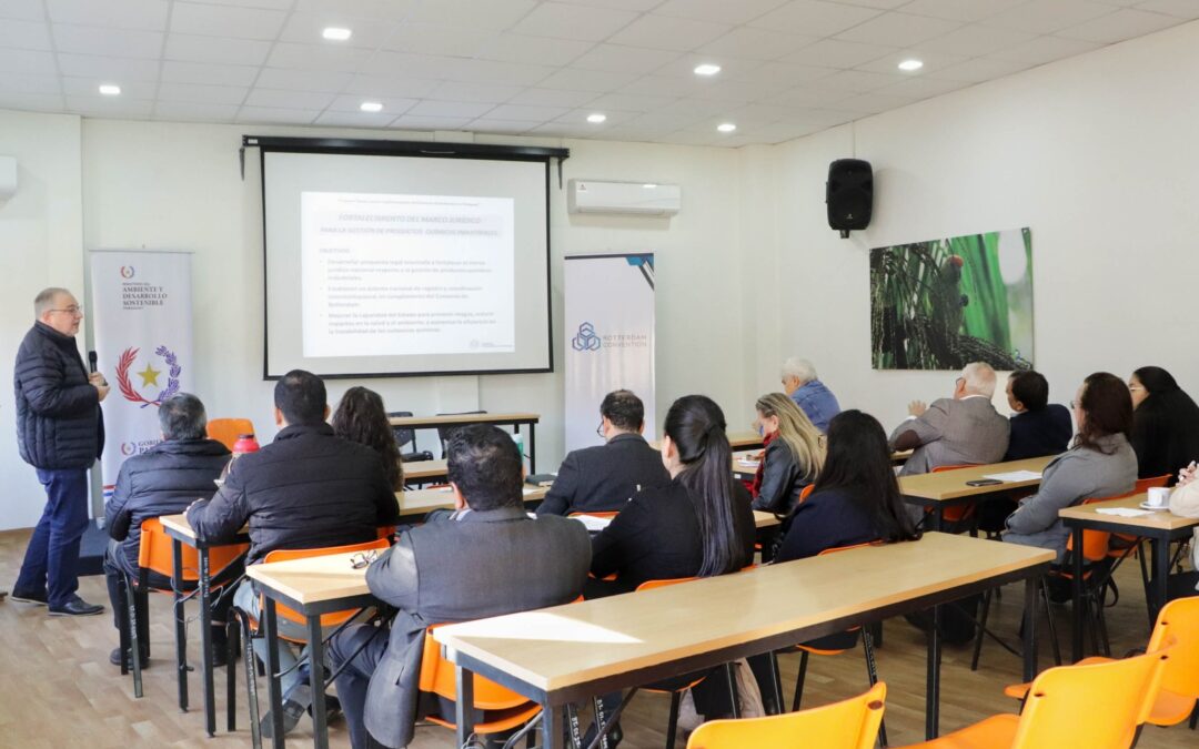 Paraguay impulsa una gestión más segura de sustancias químicas industriales