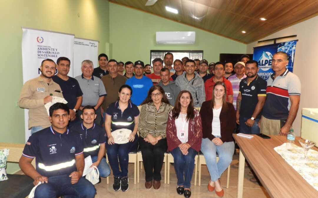 Capacitación en Concepción: MADES promueve la protección de la capa de ozono