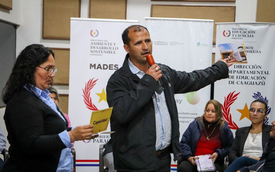 Coronel Oviedo: Socialización del Plan Climático del Paraguay (NDC 3.0) y la educación climática en escuelas