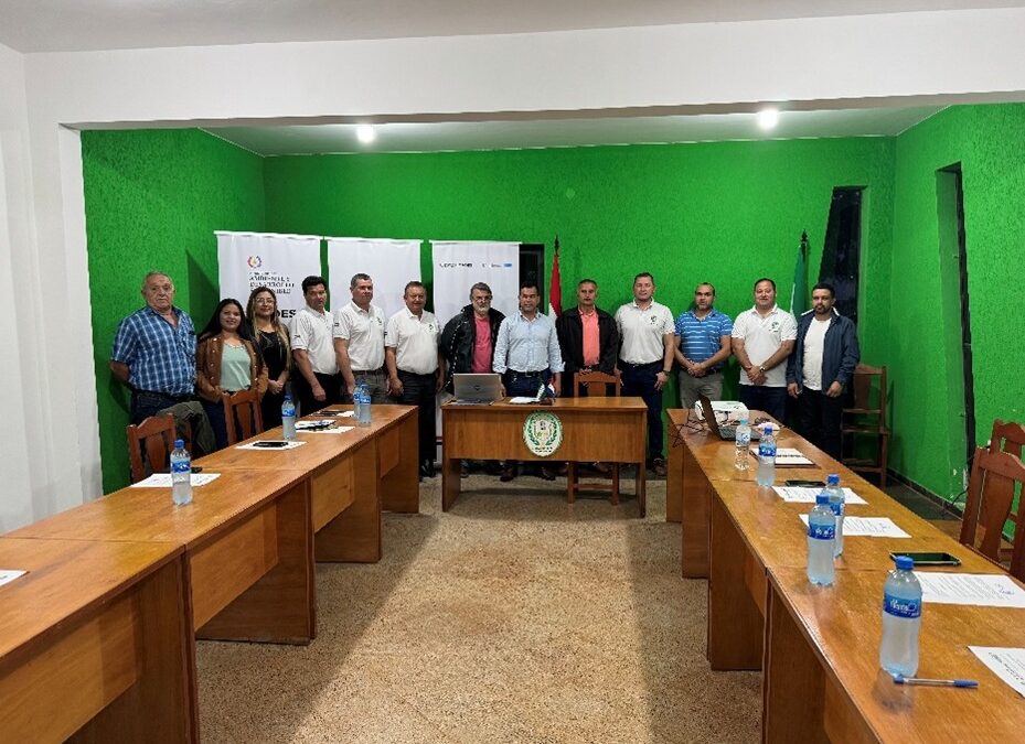 PLANETGOLD PARAGUAY: REUNIÓN CON LOS CONCEJALES MUNICIPALES DE PASO YOBÁI