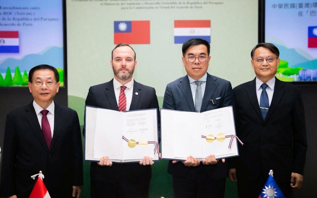 Acuerdo histórico entre Paraguay y Taiwán para la conservación de los Recursos Naturales