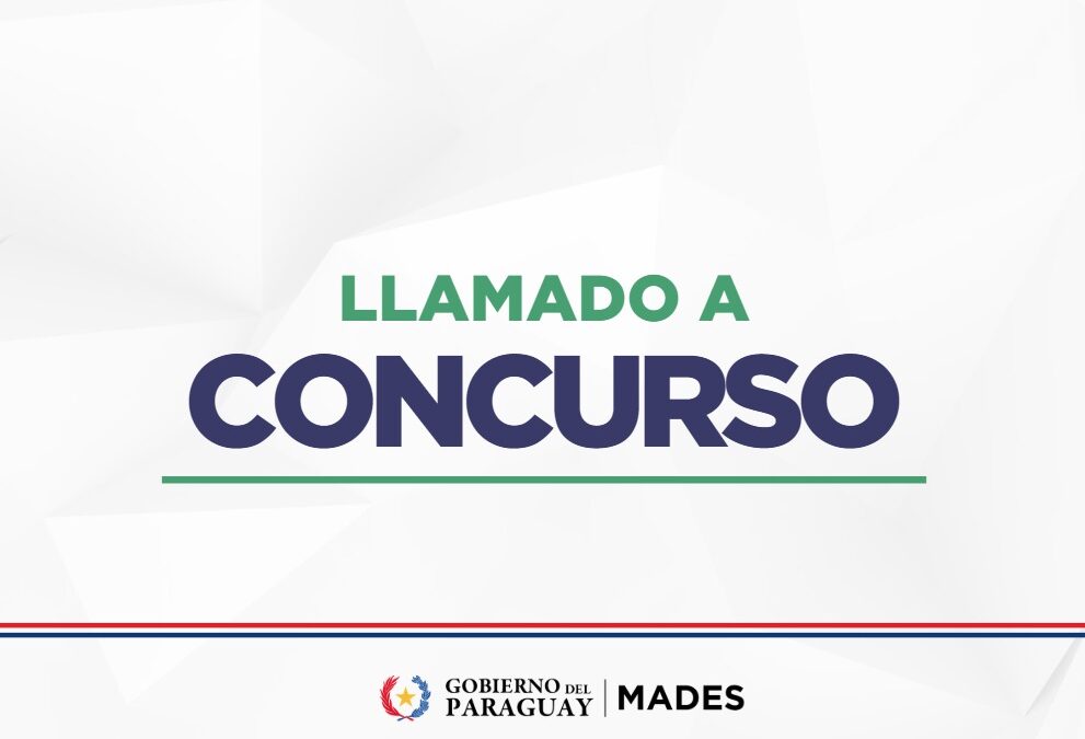 LLAMADO A CONCURSO: