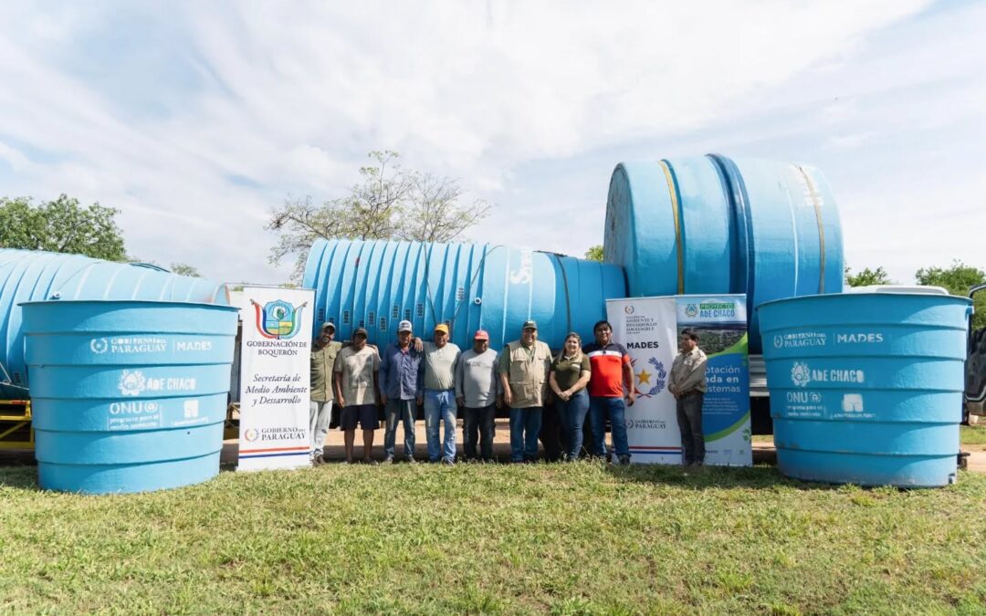 MADES en territorio refuerza el acceso al agua con capacitación y entrega de tanques en el Chaco