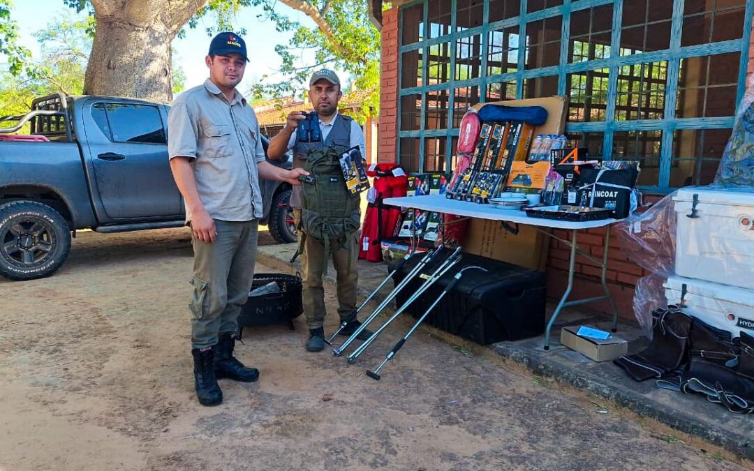 MADES fortalece a guardaparques del Chaco con nuevos equipos de campo