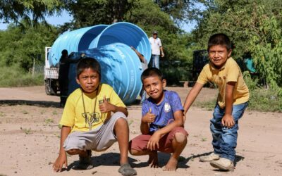 MADES fortalece el acceso al agua en la comunidad de Timoteo con entrega de tanques de agua
