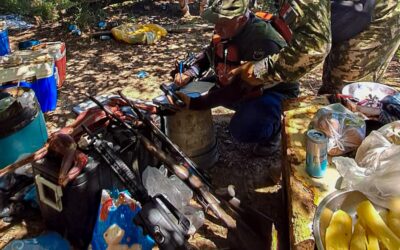 MADES y Prefectura incautan redes, armas y fauna silvestre faenada en operativo en los ríos Tebicuary y Paraguay