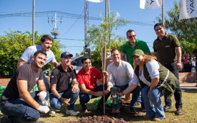 MADES apoya jornada de plantación de árboles y promueve ciudades más sostenibles en Villa Hayes