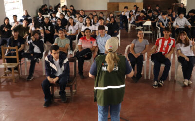 MADES impulsa jornadas de educación ambiental en San Pedro de Ycuamandiyú