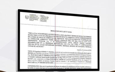 MADES dispone suspensión temporal de declaración ambiental otorgada a estación de servicios en Santísima Trinidad