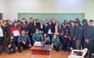 Guardaparques imparten educación ambiental a estudiantes en zona de amortiguamiento del Parque Nacional Caazapá