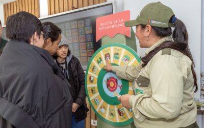 El stand del MADES acerca la conservación de la naturaleza a la ciudadanía mediante experiencias interactivas