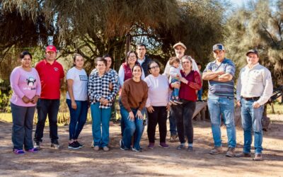 Mujeres rurales del Chaco reciben apoyo para mejorar producción sostenible de ganado menor