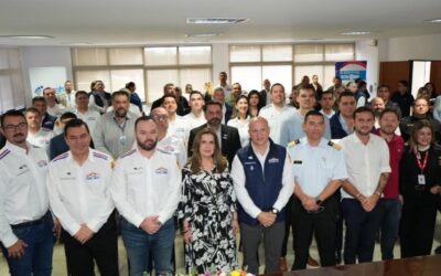 El Ministro del Ambiente Rolando de Barros Barreto acompaña el lanzamiento y difusión del Rally del Paraguay en Posadas Argentina
