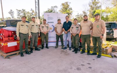 MADES entrega equipos para fortalecer la prevención y respuesta ante incendios forestales