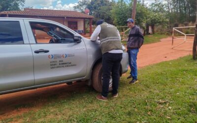 MADES realiza notificaciones de sumarios administrativos en Canindeyú