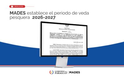 MADES establece el periodo de veda pesquera 2026-2027