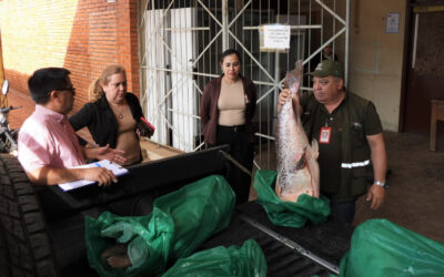 MADES destina productos pesqueros decomisados a dos hospitales públicos